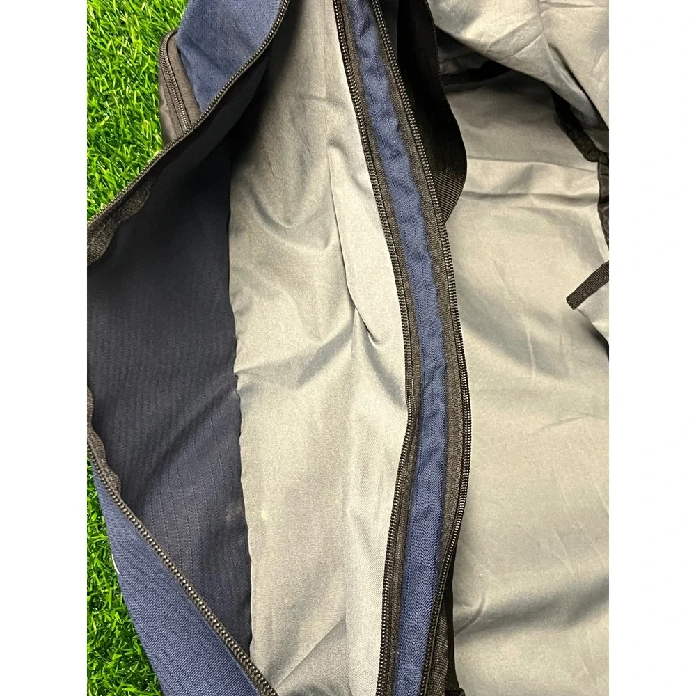Nike Academy Team Duffel Bag Navy Blue Black Swoosh BA5955-410 Medium